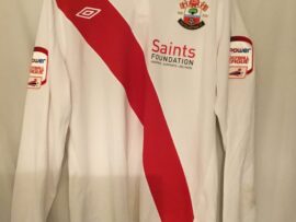 Matchworn Southampton shirt Dale Stephens