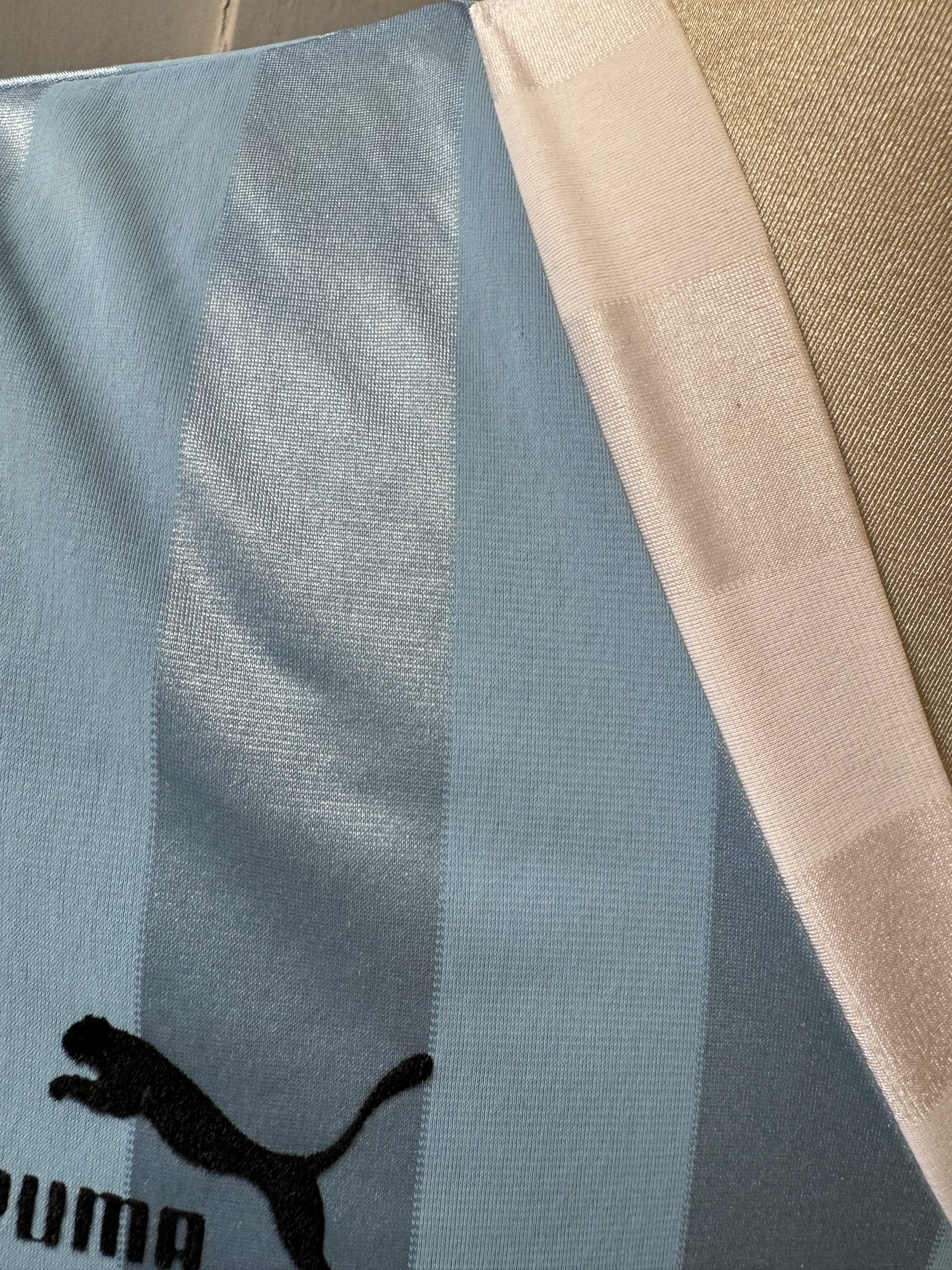 Match Worn World Cup 1990 Uruguay Shirt - Image 6