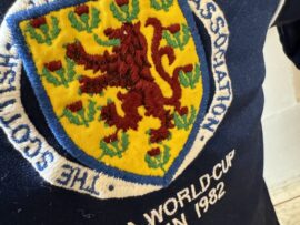 Match worn Scotland shirt