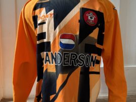 Match Worn Southampton 1996 Goalkeeper shirt signed.