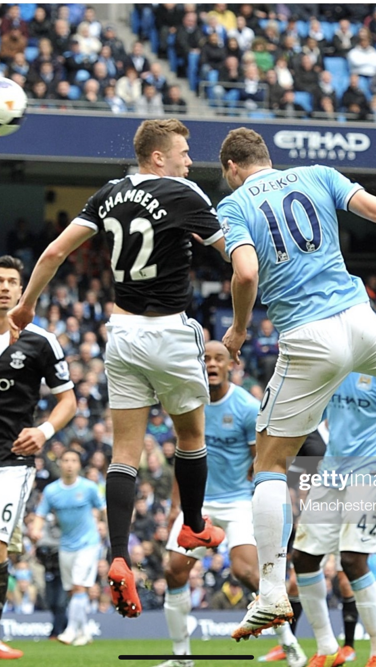 Matchworn Calum Chambers Southampton shirt. - Image 3