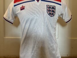 Match worn England shirt