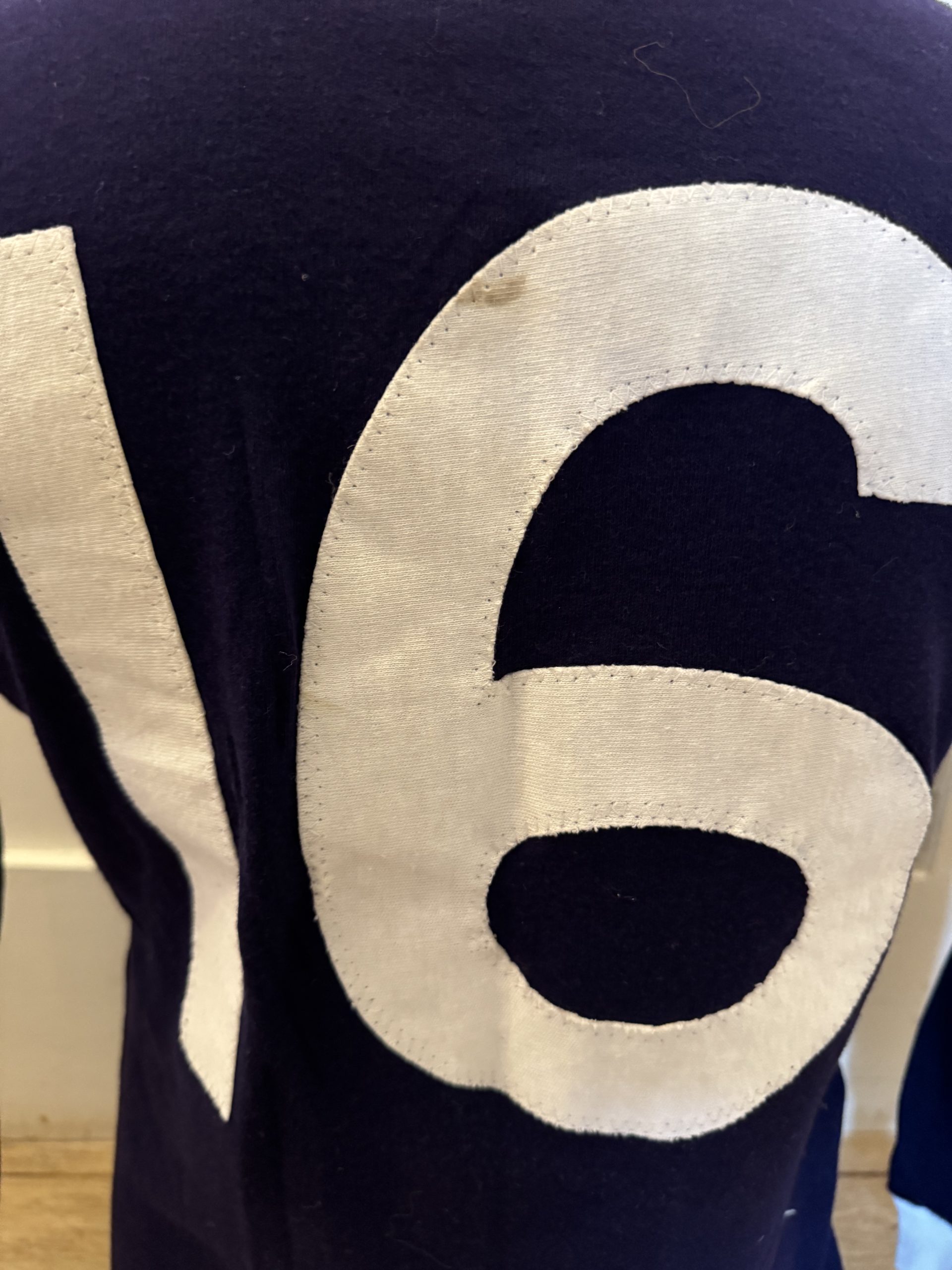 Match worn Alan Hanson Scotland shirt Liverpool - Image 6