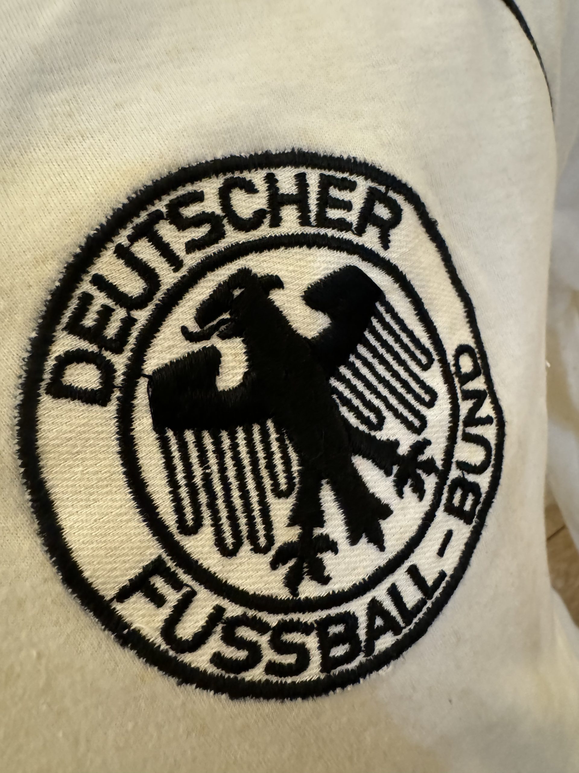 Match worn Germany shirt 1980 V France - Image 5