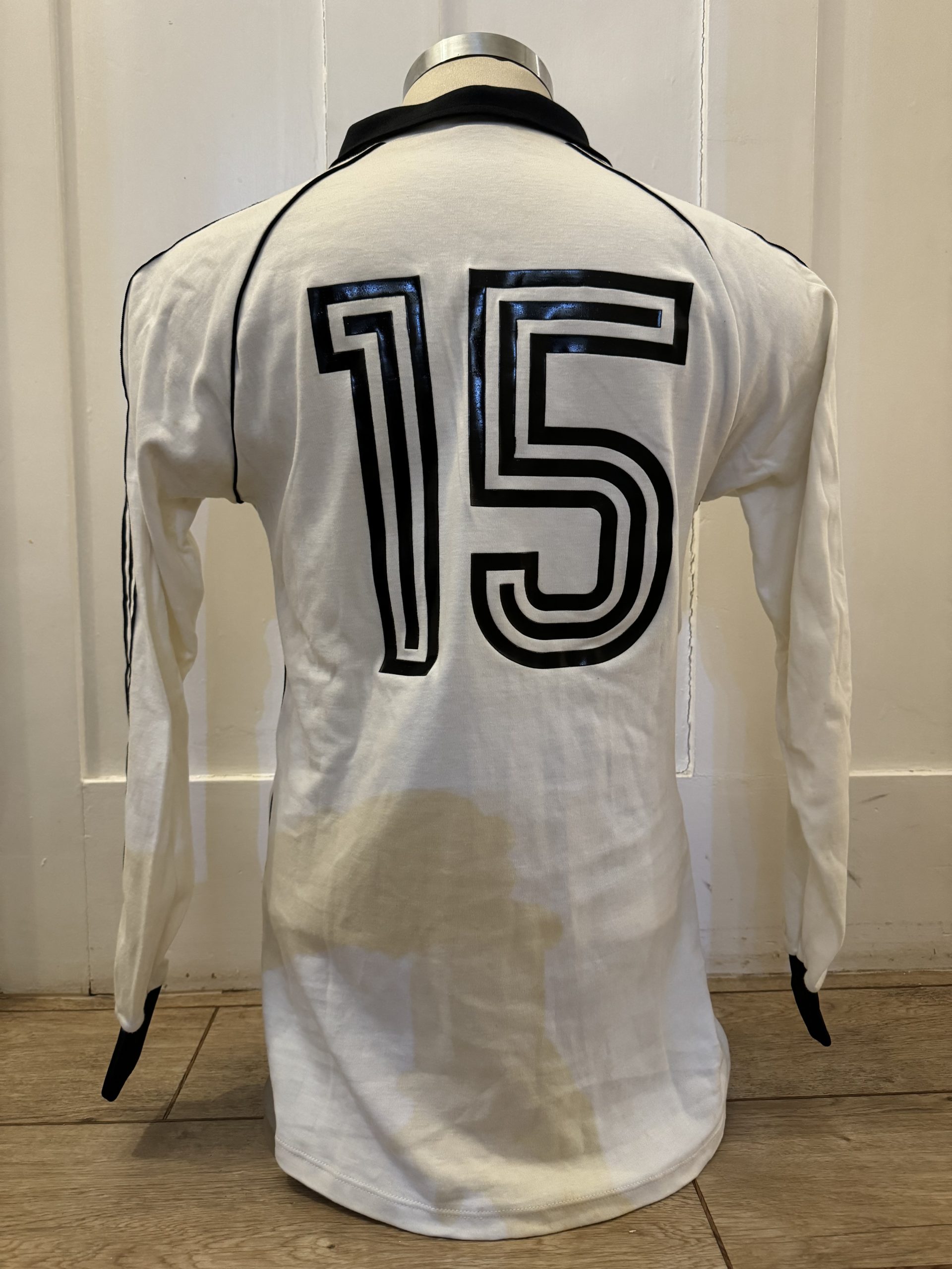 Match worn Germany shirt 1980 V France - Image 6