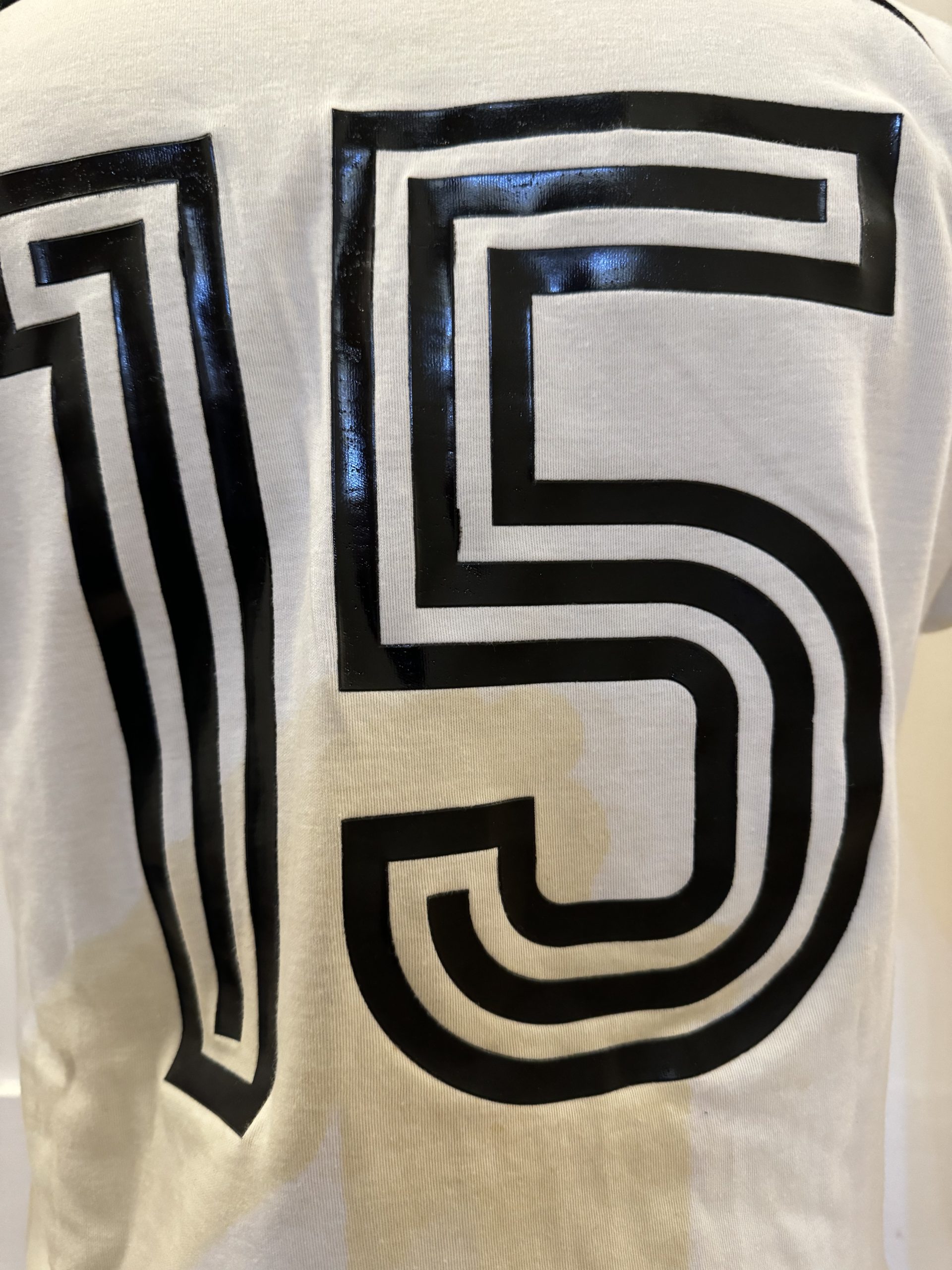 Match worn Germany shirt 1980 V France - Image 7