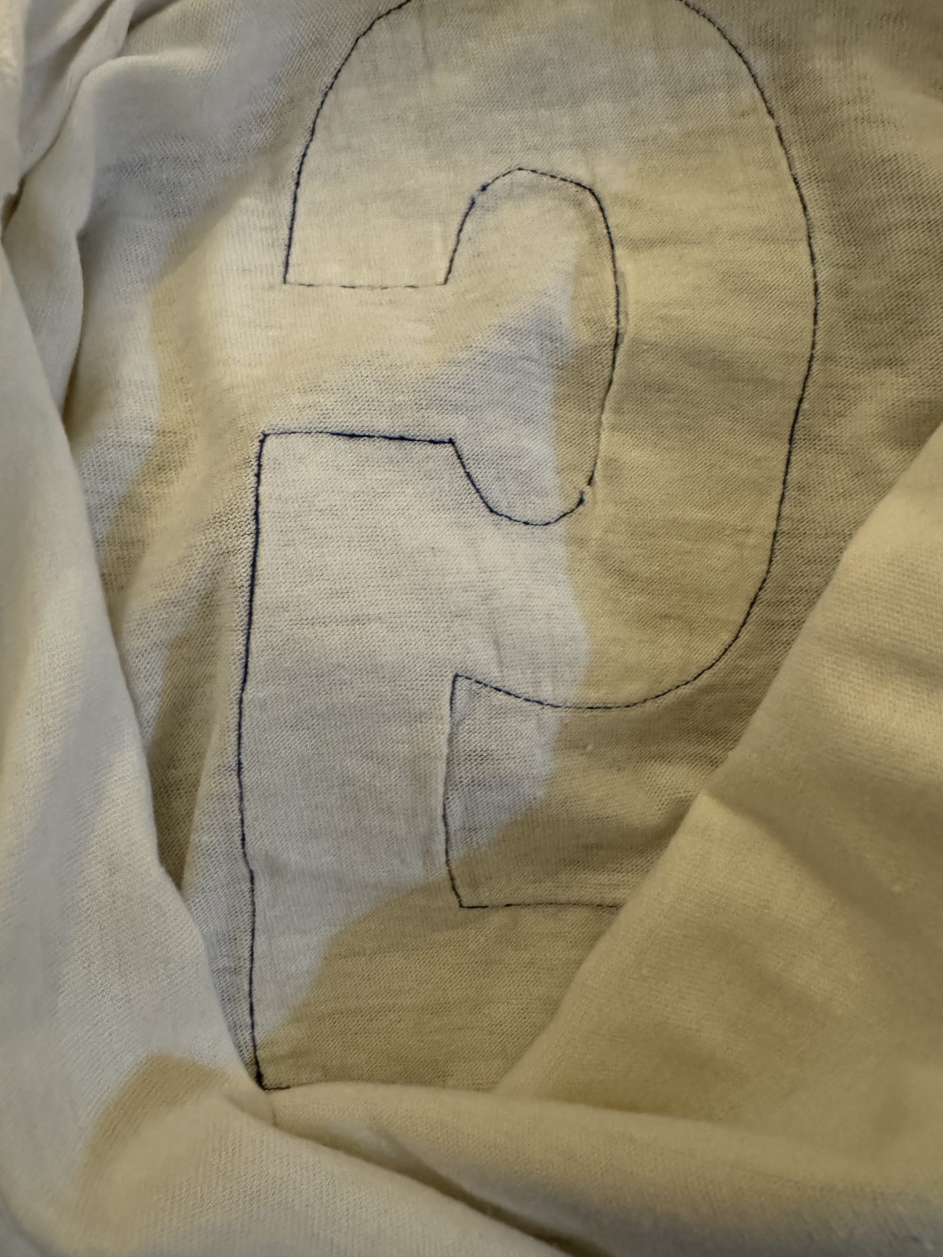 East Germany Match Worn Shirt V France 1975 - Image 7