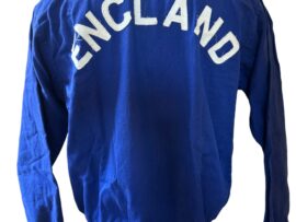 Match Worn 1966 England World Cup Finals Admiral anthem jacket.