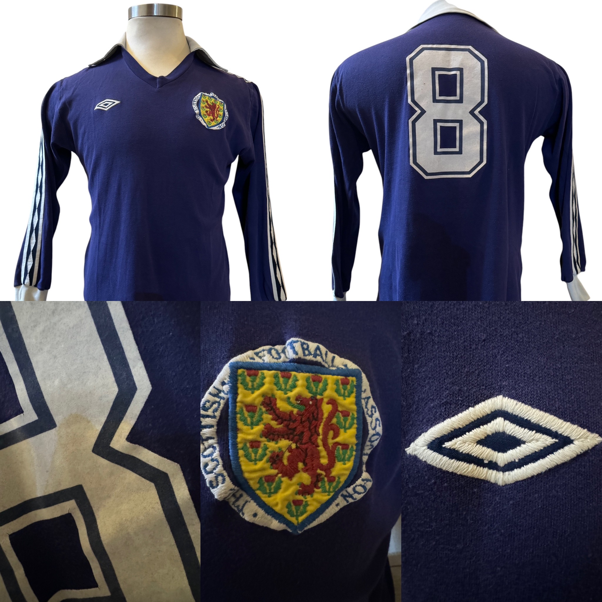 Match Worn Scotland Shirt - Image 16