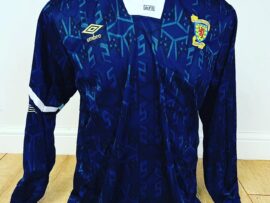 Match Worn Scotland Shirt