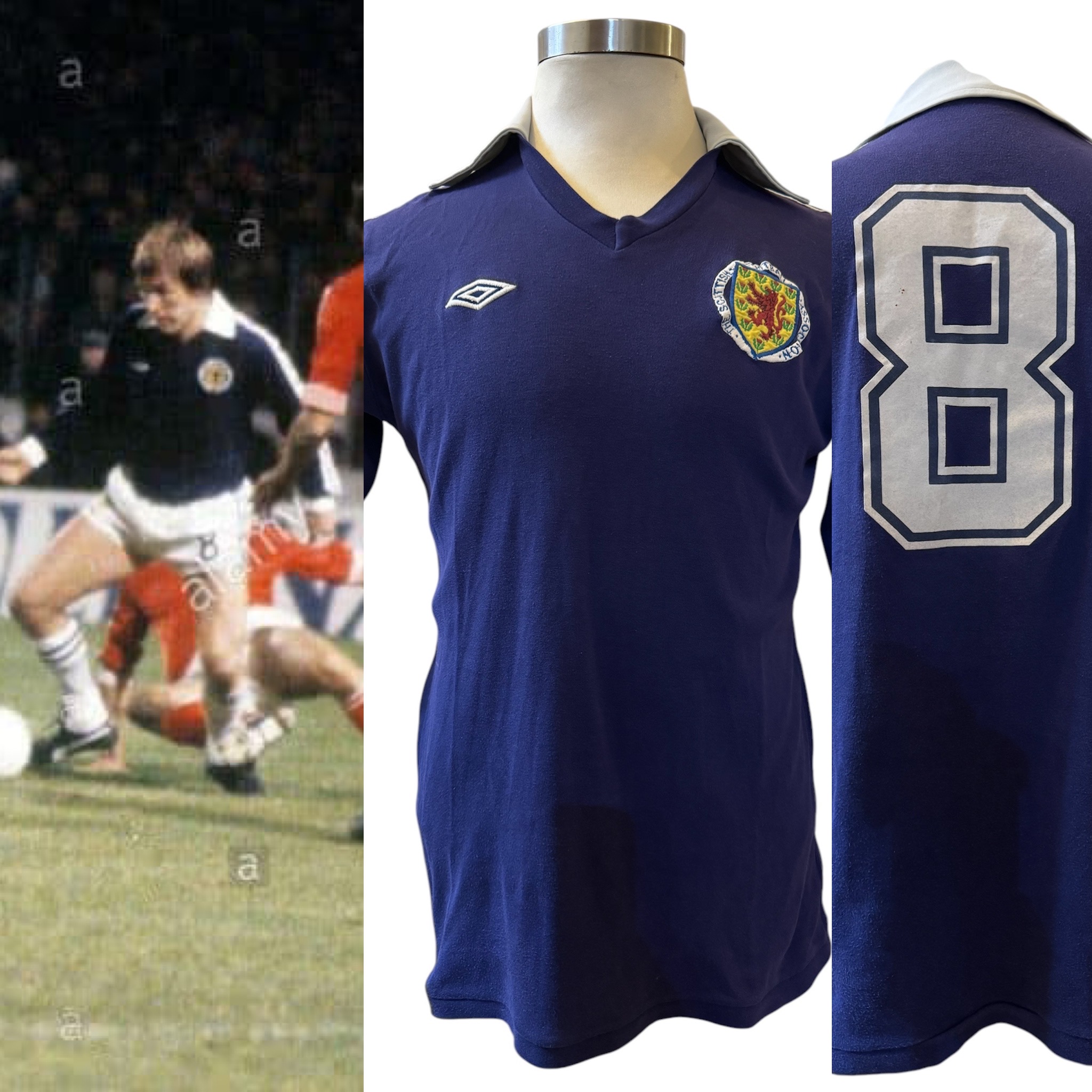 Match Worn Scotland Shirt