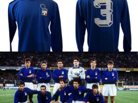 Match worn Italy shirt