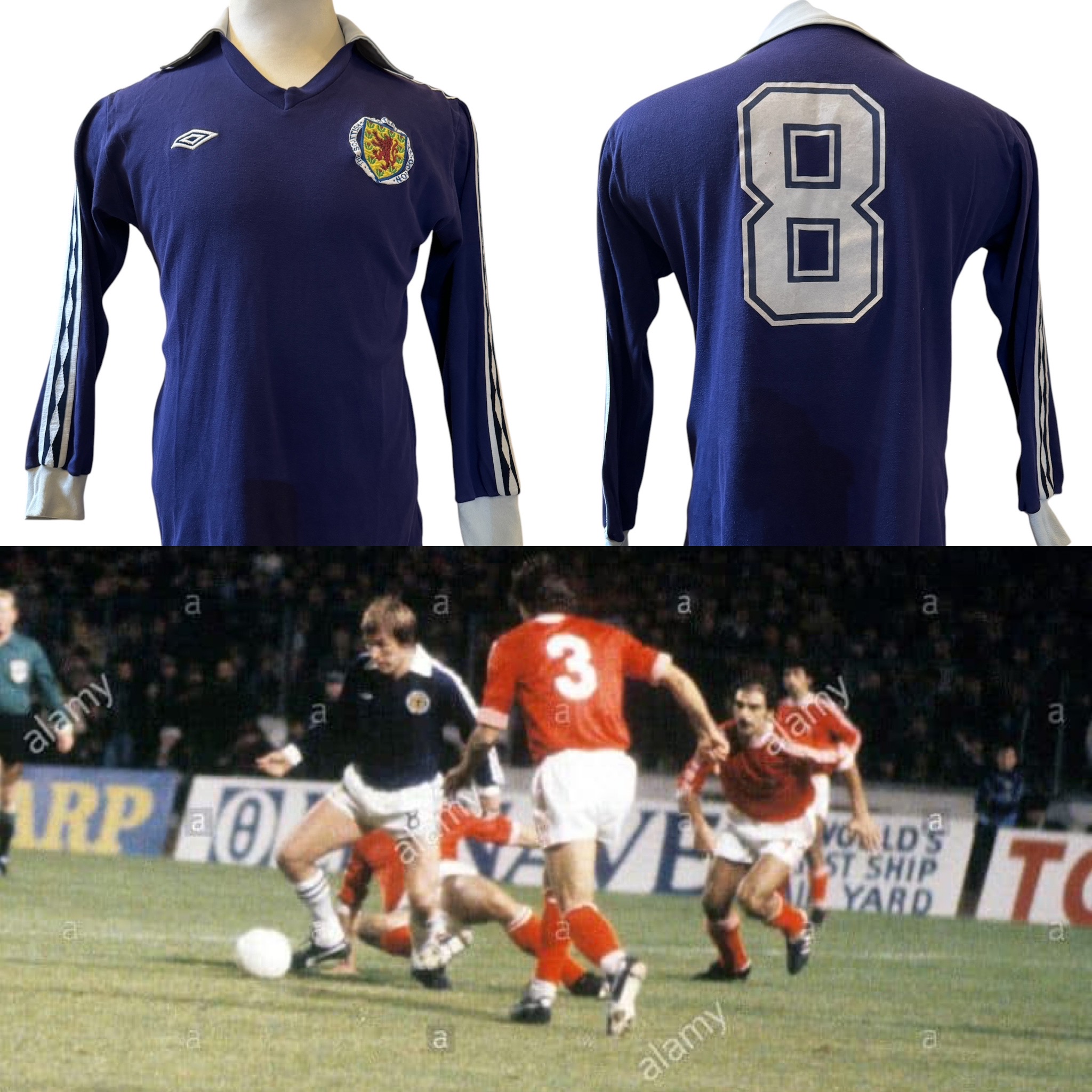 Match Worn Scotland Shirt - Image 5