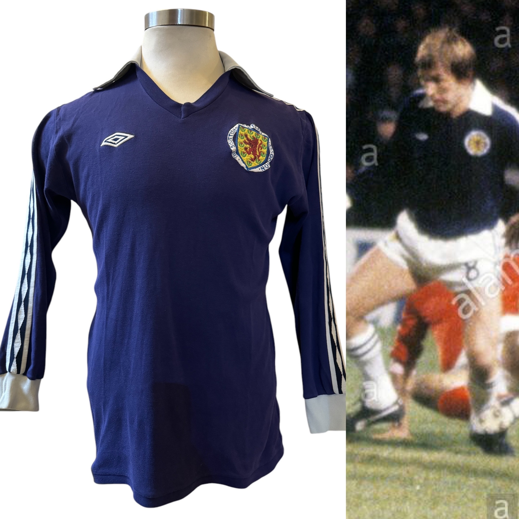 Match Worn Scotland Shirt - Image 6