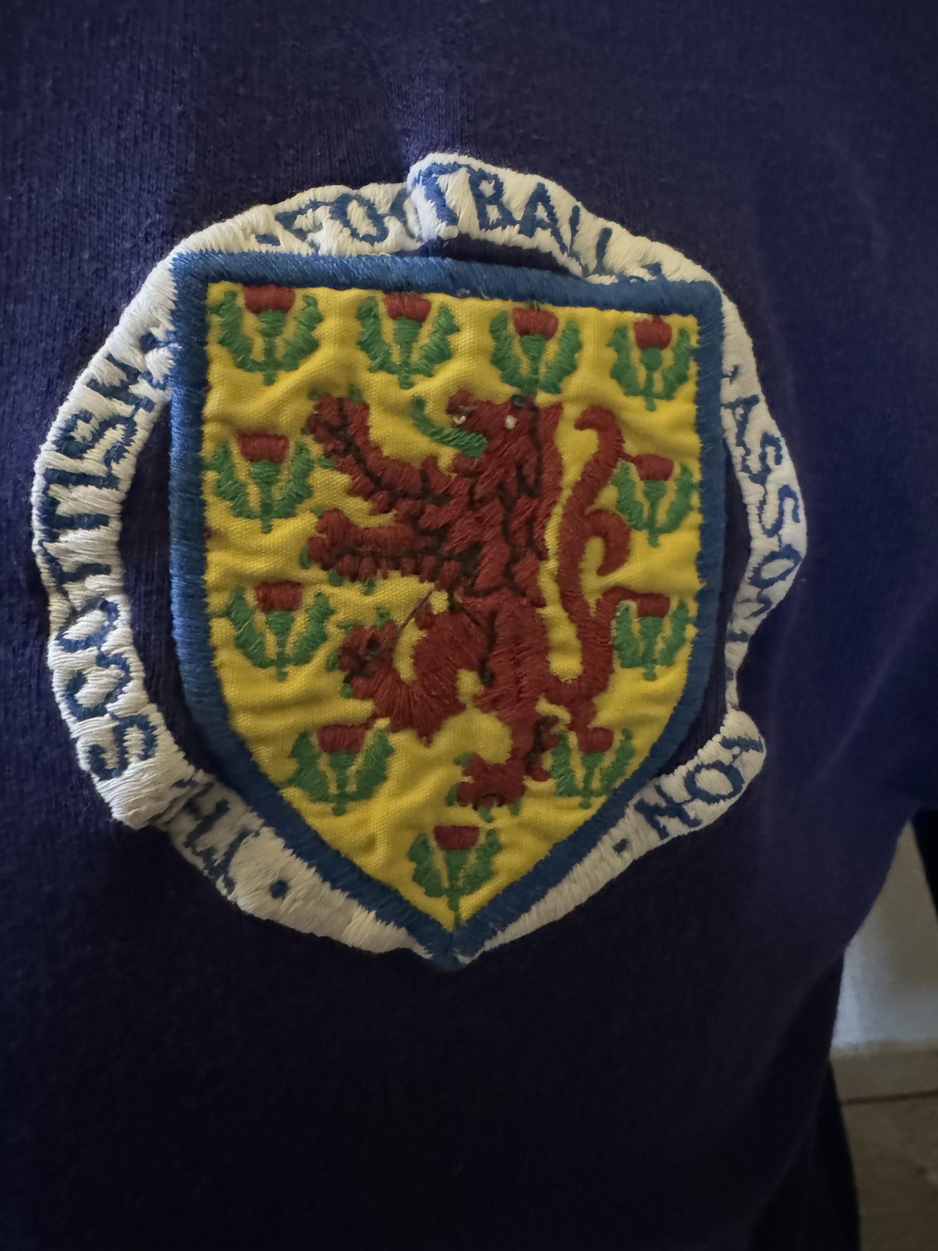 Match Worn Scotland Shirt - Image 14