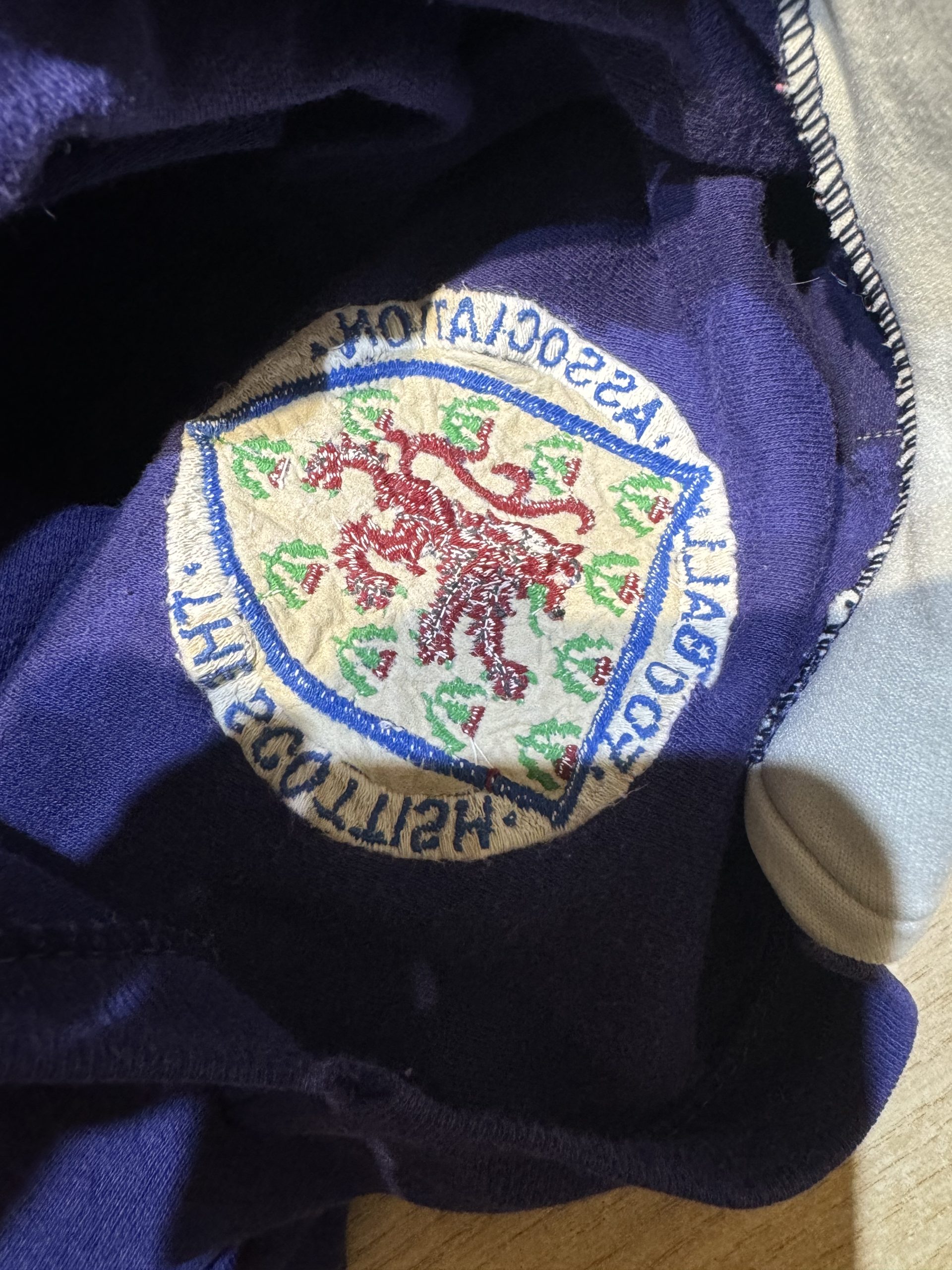 Match Worn Scotland Shirt - Image 9