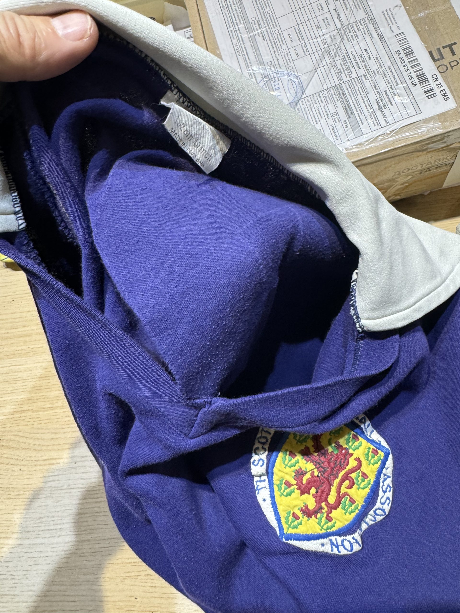 Match Worn Scotland Shirt - Image 7