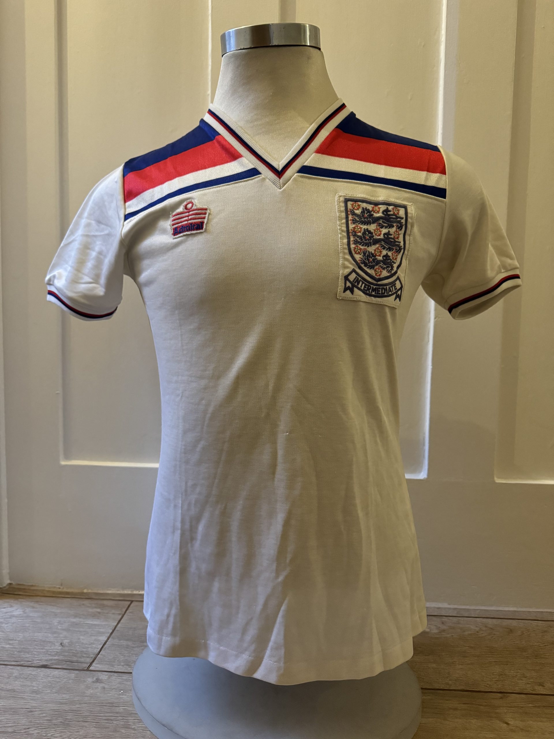Match Worn England Admiral Shirt - Image 2