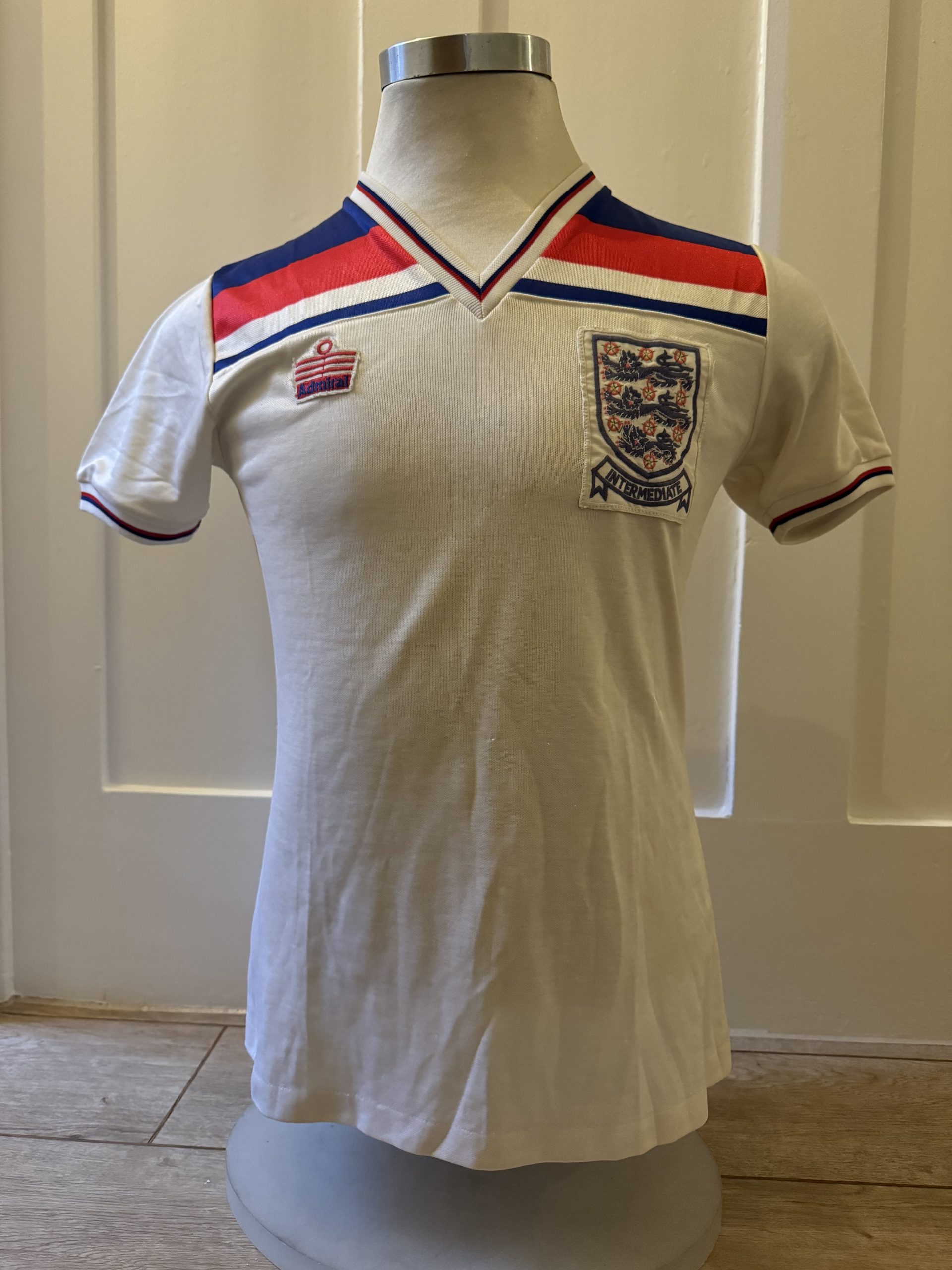 Match Worn England Admiral Shirt - Image 3