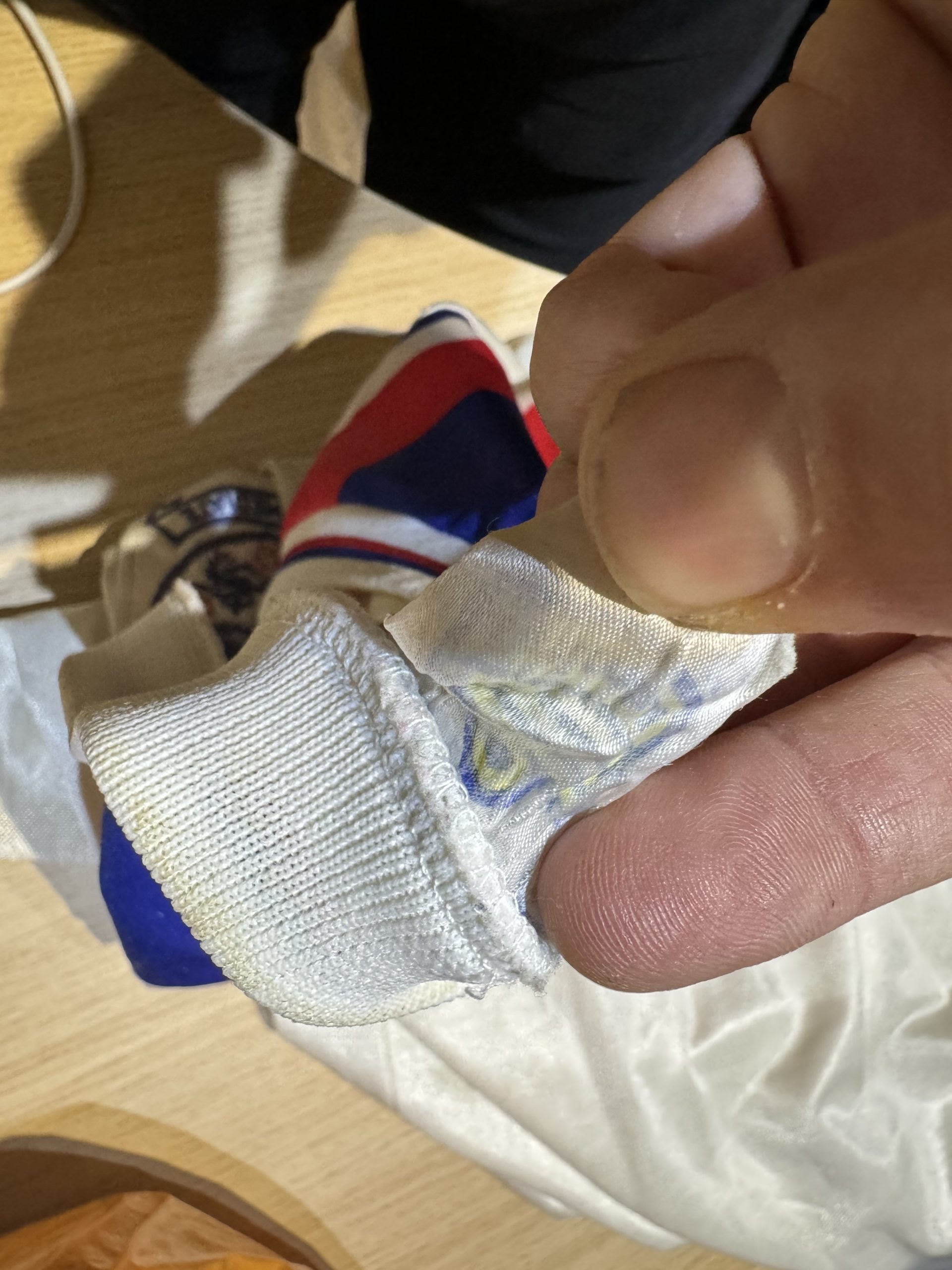 Match Worn England Admiral Shirt - Image 7