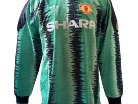 Match Worn Manchester United Goalkeeper Shirt.