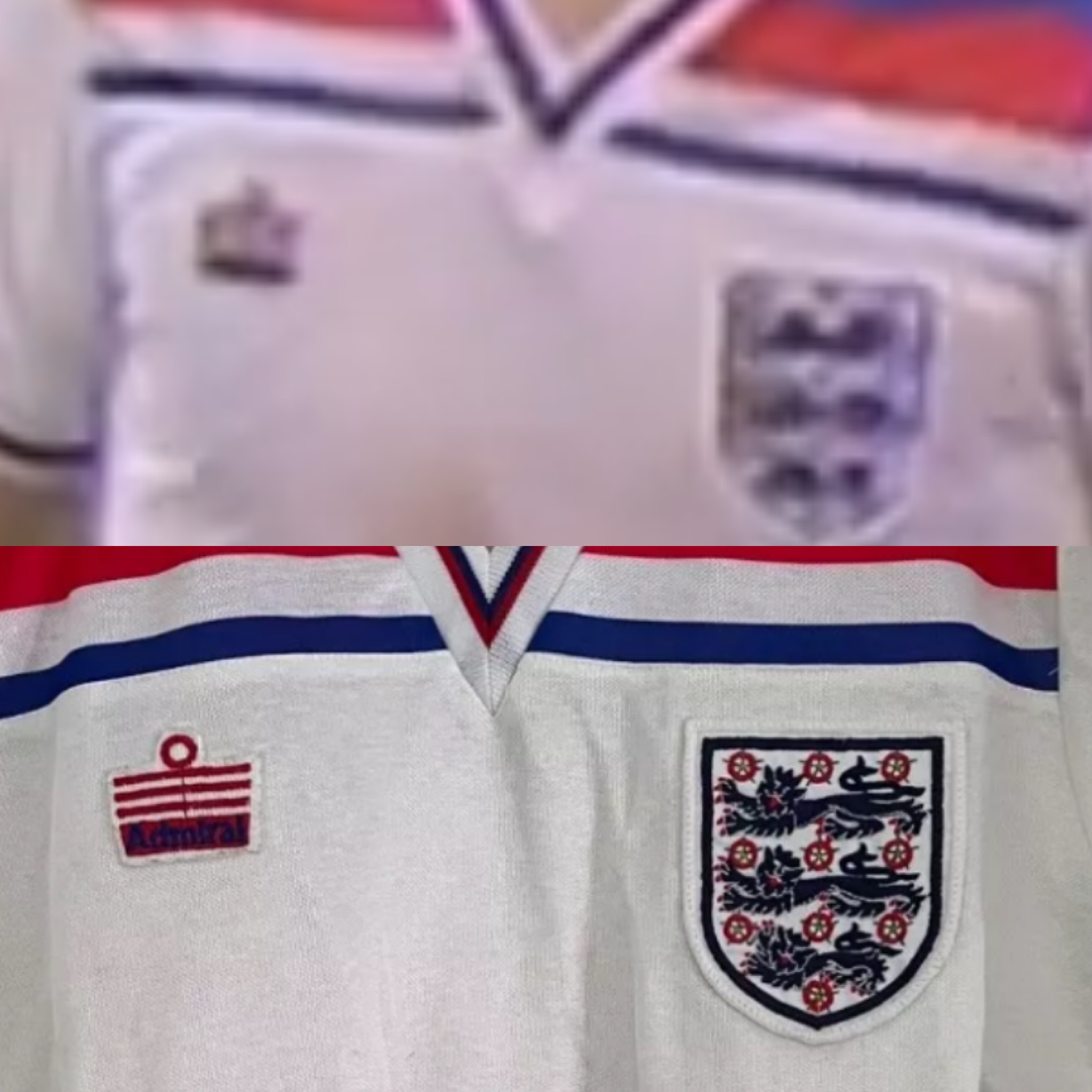 Match Worn England Shirt 1982 - Image 10