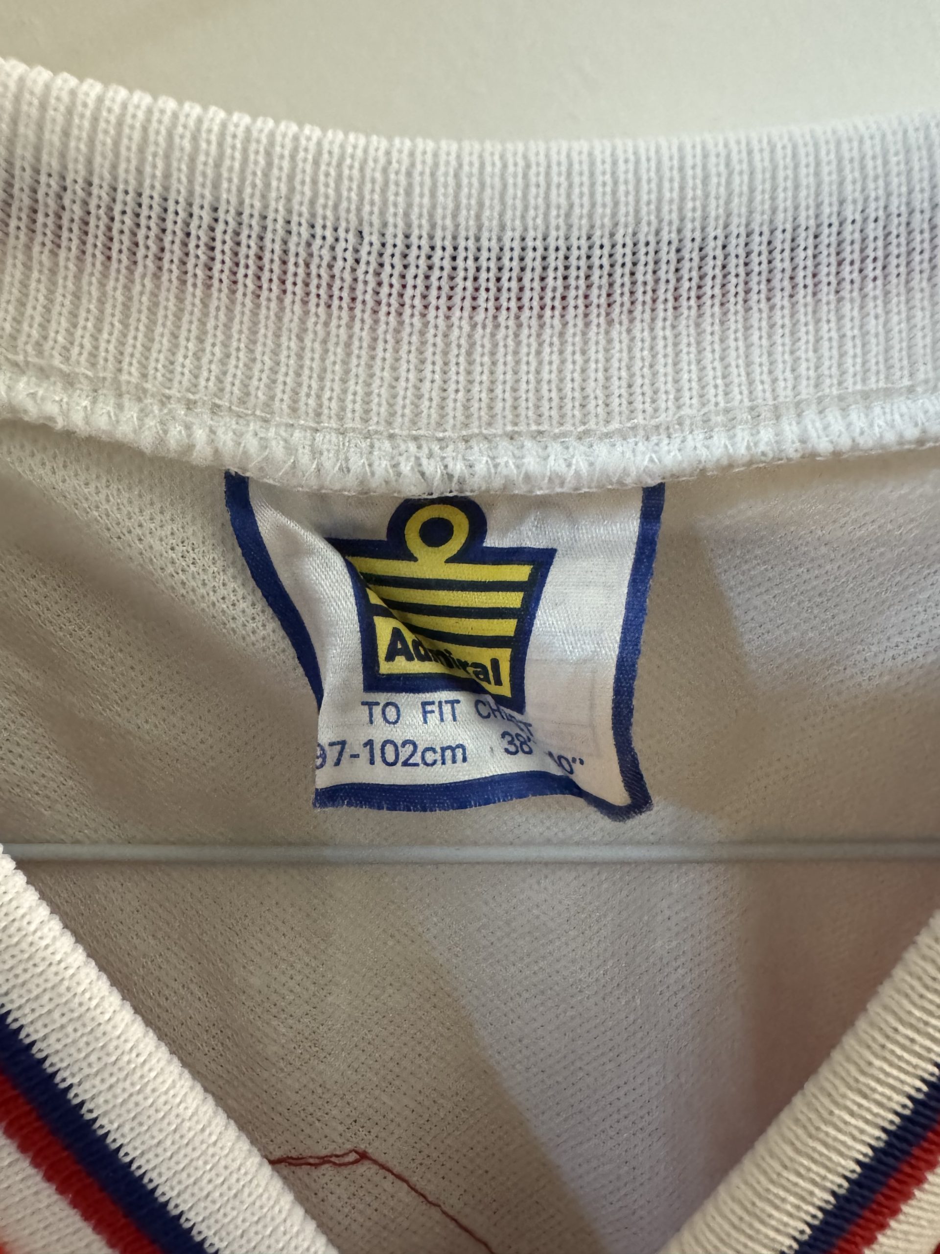 Match Worn England Shirt 1982 - Image 7