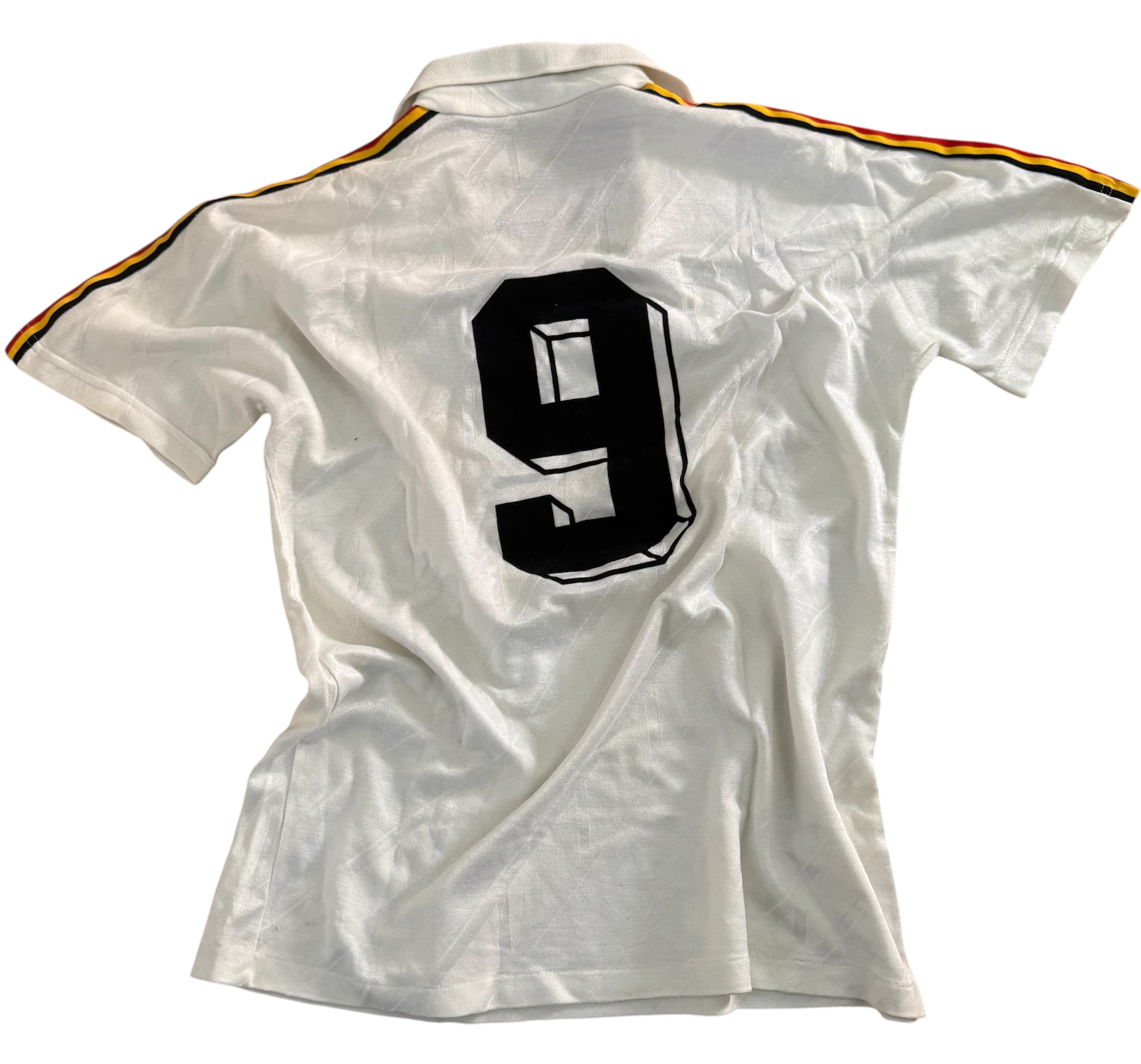 Match Worn Belgium World Cup 1986 Shirt - Image 3