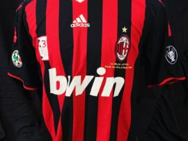 Match worn AC Milan shirt