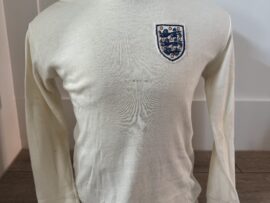 Match worn England shirt.