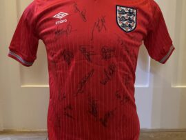 Match Worn England shirt