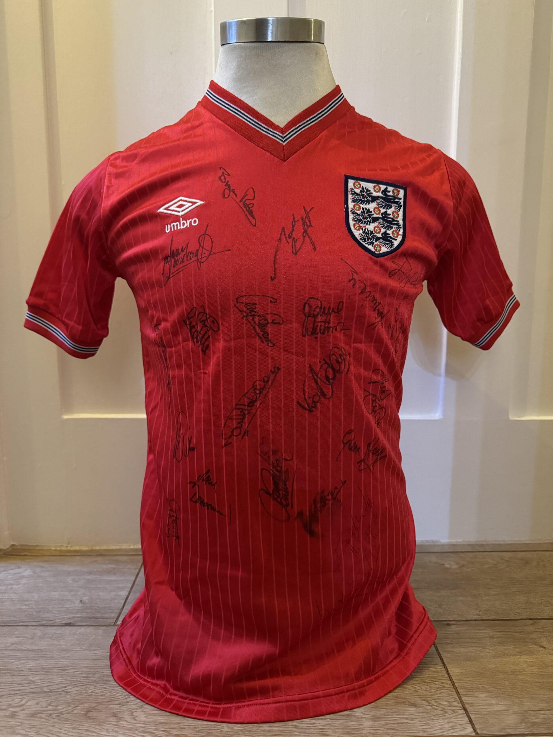 Match Worn England shirt