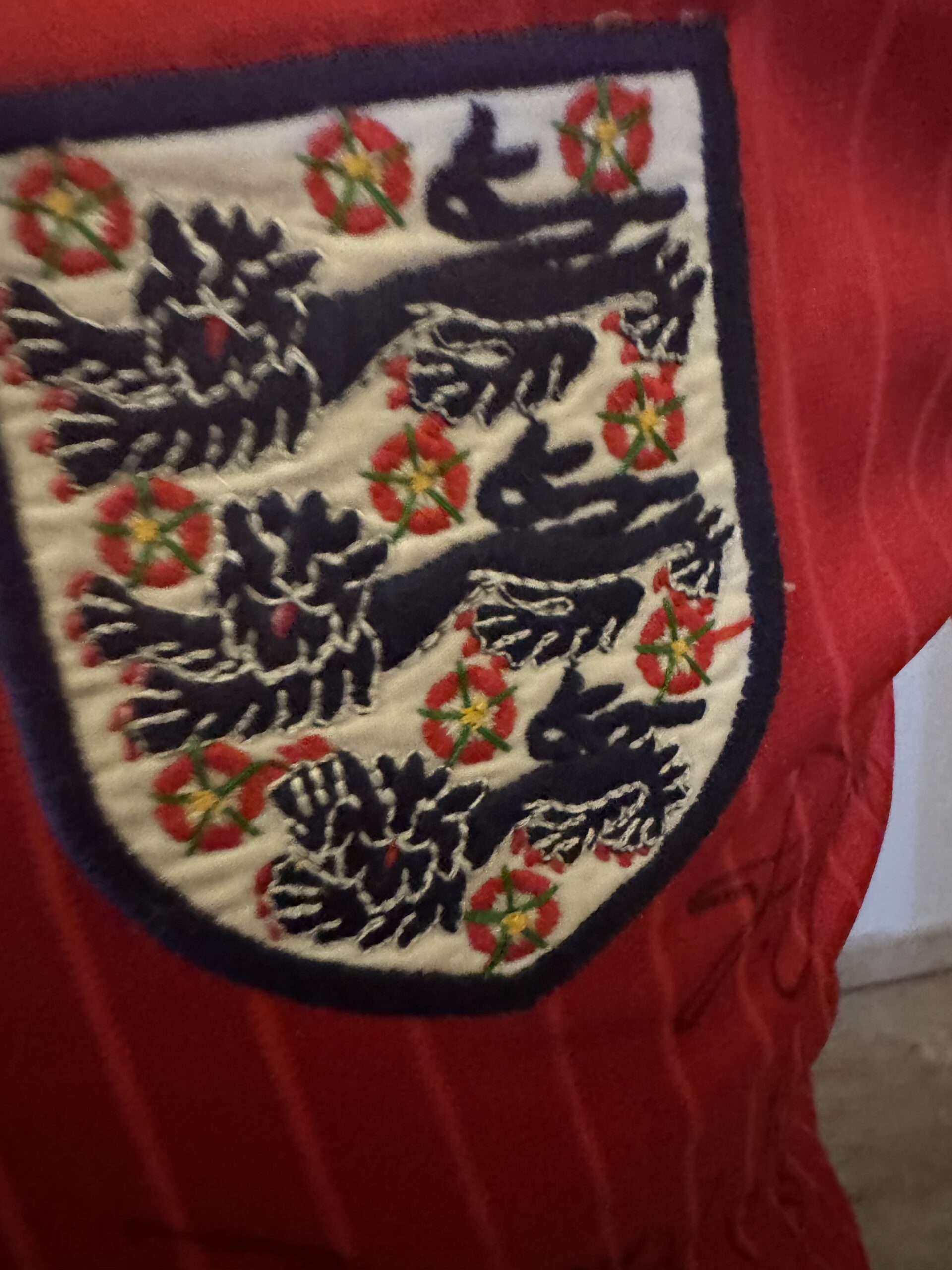 Match Worn England shirt - Image 3