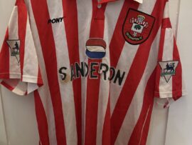 Match Worn Southampton shirt.